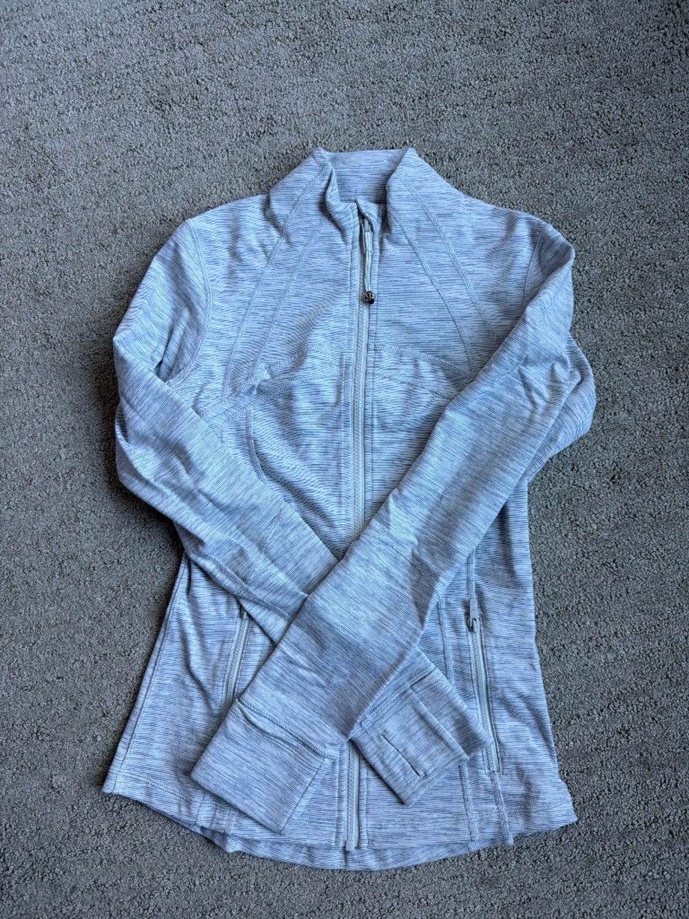 lululemon light grey define jacket
